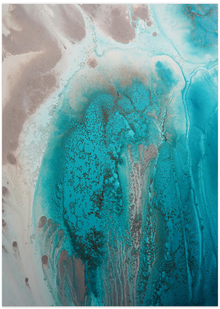 Art Prints of Coral Sea Flow1