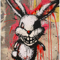 Art Prints of Scary Bunny