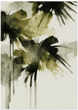 Art Prints of Green flowers no 2