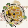 Art Prints of Yellow Dragon of the Center
