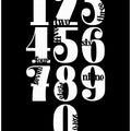 Numbers Black