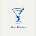 Blue Bows and Martinis