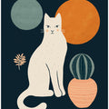 Art Prints of Cats and Plants 03