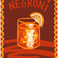 Art Prints of Cocktail Negroni