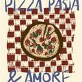 Art Prints of Pizza Pasta & Amore