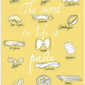 Art Prints of The Secret To Life Is Pasta