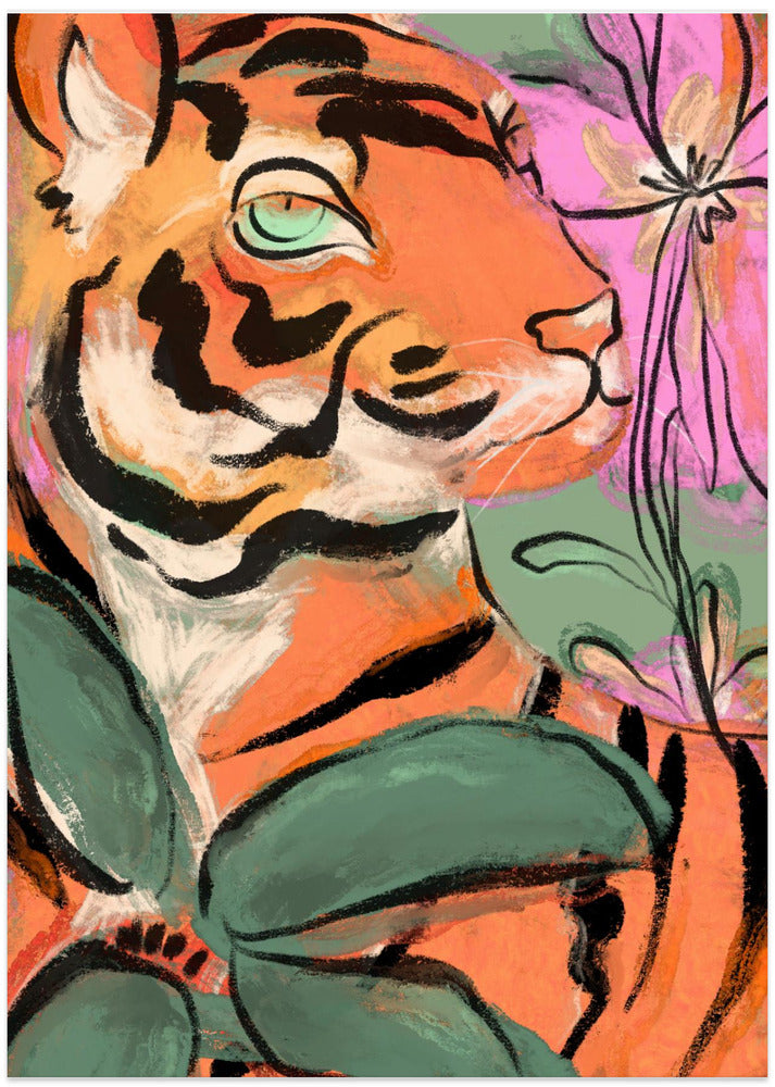 Tiger's Floral Realm