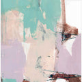 Blue Pink Dusky Abstract 2