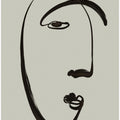 Abstract Face Lines