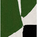Abstract Green Shapes