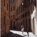 A girl in Rome