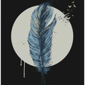 Feather In A Circle (Dark)