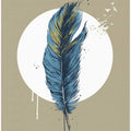 Feather In a Circle II