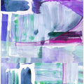 Plum Purple Lilac Abstract 2