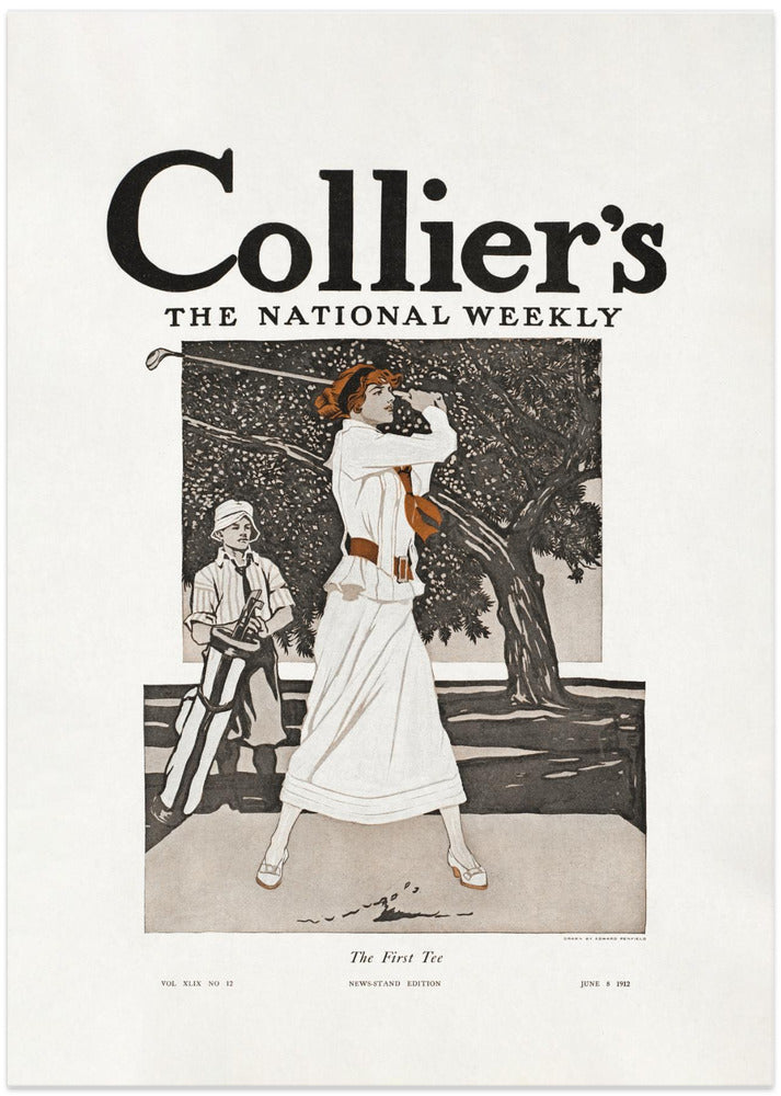 Collier's, the National Weekly, the First Tee (1912)