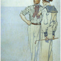 Man and Woman In Sport Clothes (1913)