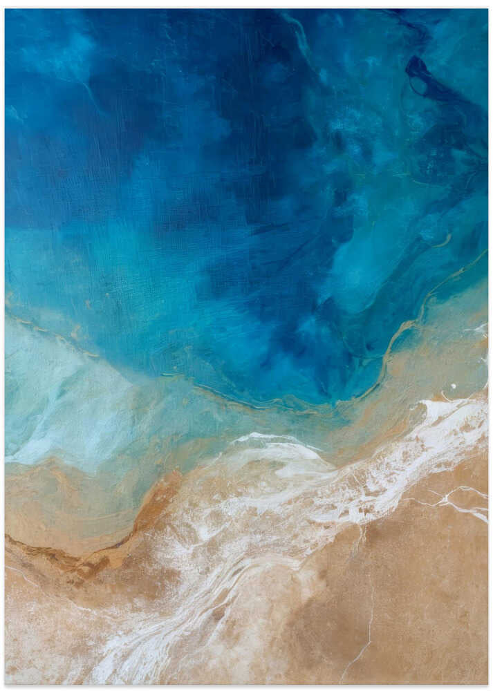 Aerial View Of A Coastline