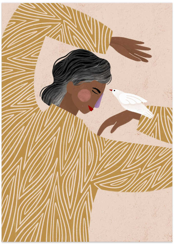 The Woman With a Bird