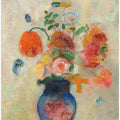 Large Vase With Flowers