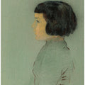 Young Woman In Profile