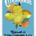 Citronnade Limoncello On Blue and Black