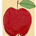 Big red apple