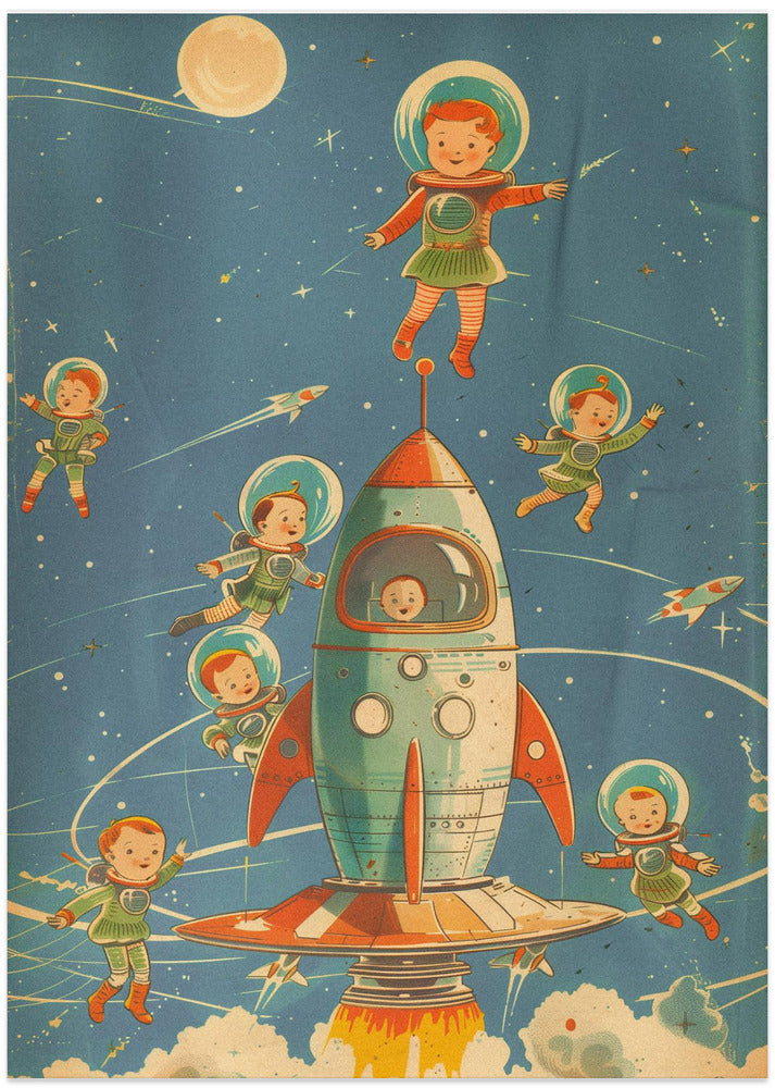 Vintage Newspaper Space 001