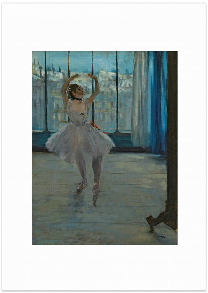 Dancer Posing for a Photographer No.2