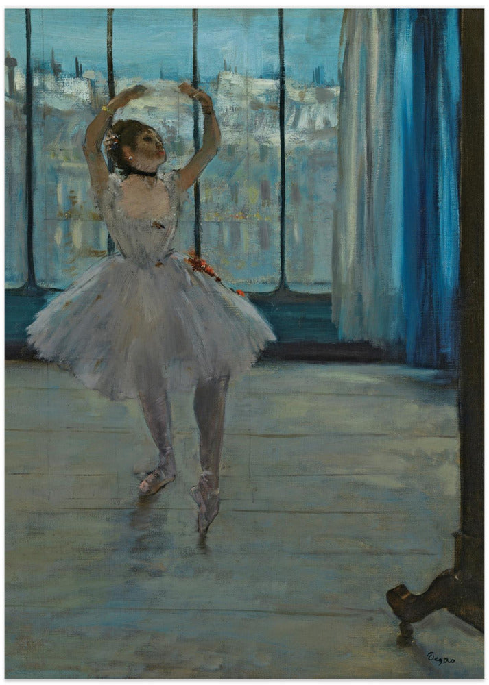 Dancer Posing for a Photographer