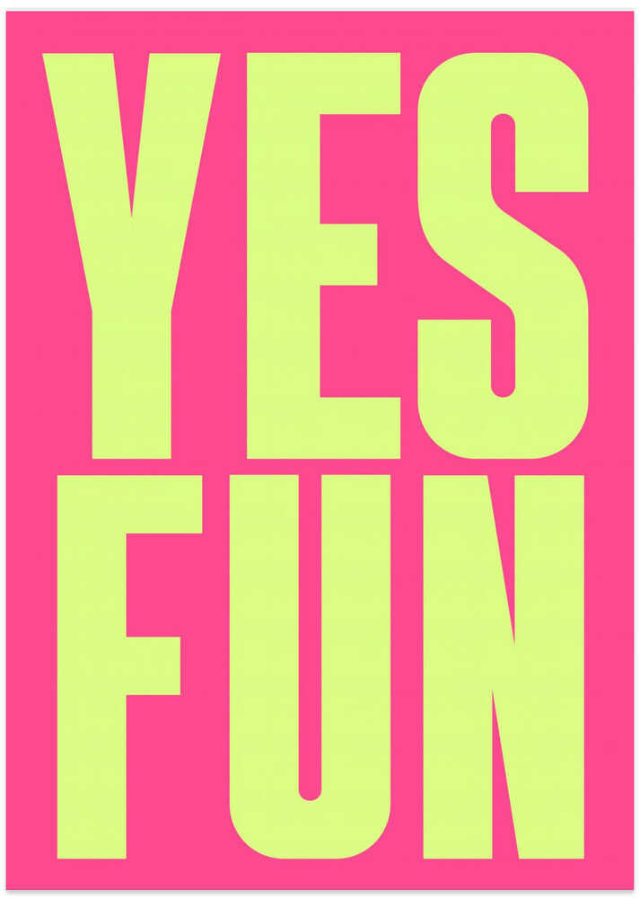 Bold Neon Positivity