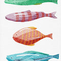 Four Colorful Fish