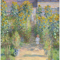 The Artist's Garden At Vétheuil (1881) By Claude Monet