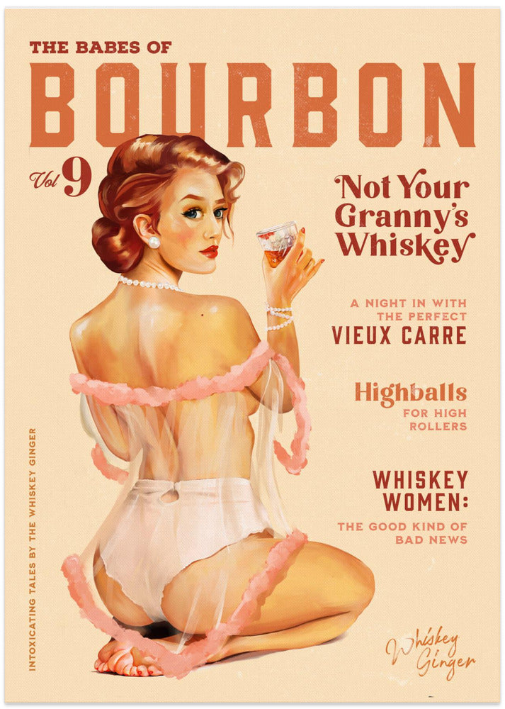 Babes of Bourbon Vol 9 Vintage Whiskey Pinup