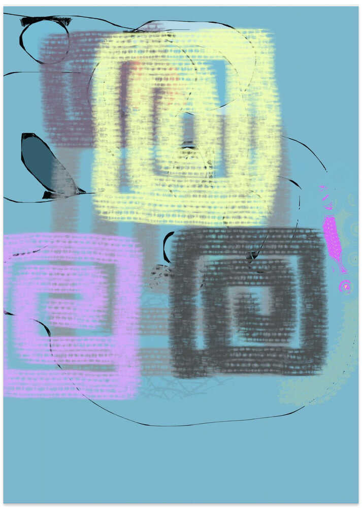 Colorful Maze Dreams