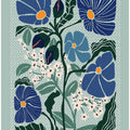 Klimt Flowers Light Blue
