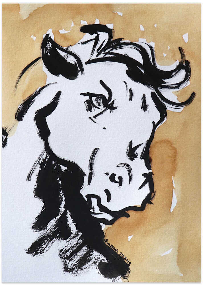 Brushstroke Stallion