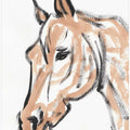 Gentle Equine Brushstroke