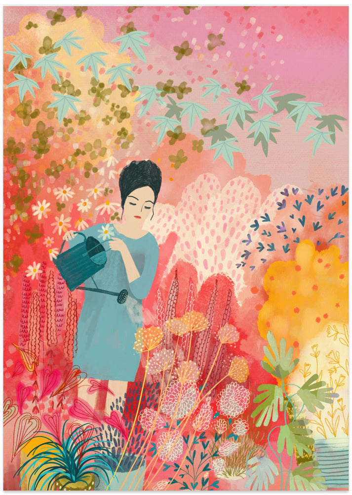 Watering The Dream Garden