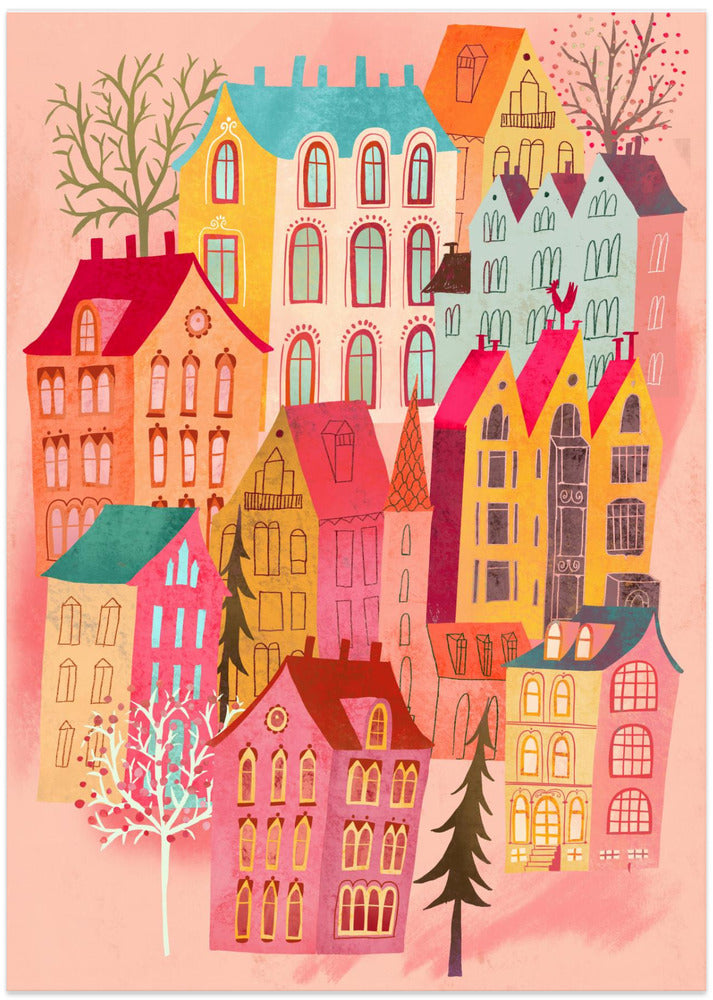 Lovely Pink Village