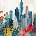 New York City  Watercolor Digital Painting (1)