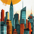 New York City  Watercolor Digital Painting (3)