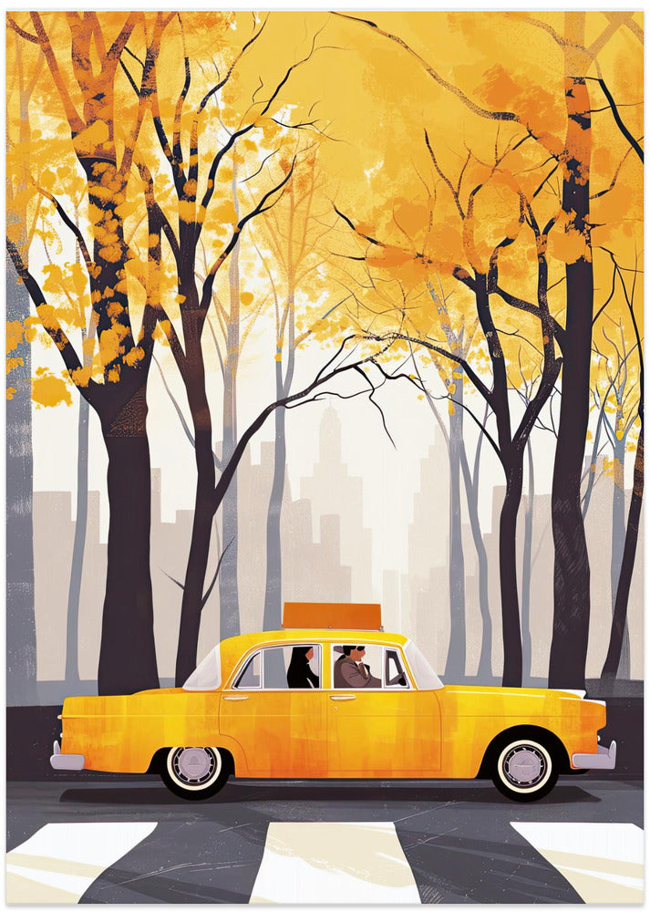 New York City  Watercolor Digital Painting (6)