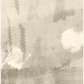 Two Moons. Reflections. Abstract Lanscape In Neutral Colors No.1