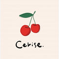 Modern French Fruits Collection "Cherry / Cerise"