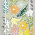 Block print spring meadow