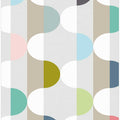 City life facade soft colors pattern