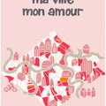 ma ville mon amour; City life collection pearl pink