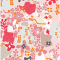 City life botanical park pearl pink pattern