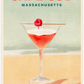 Cape Cod Cocktail Tall Poster