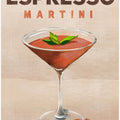 Espresso Martini Cocktail Bar Decor